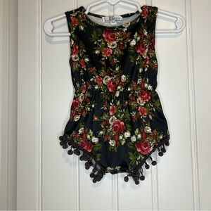 Baby floral romper